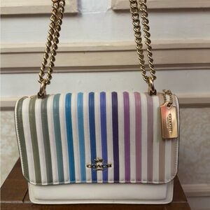 Coach Bag Quilted Leather